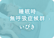 睡眠時無呼吸症候群、いびき